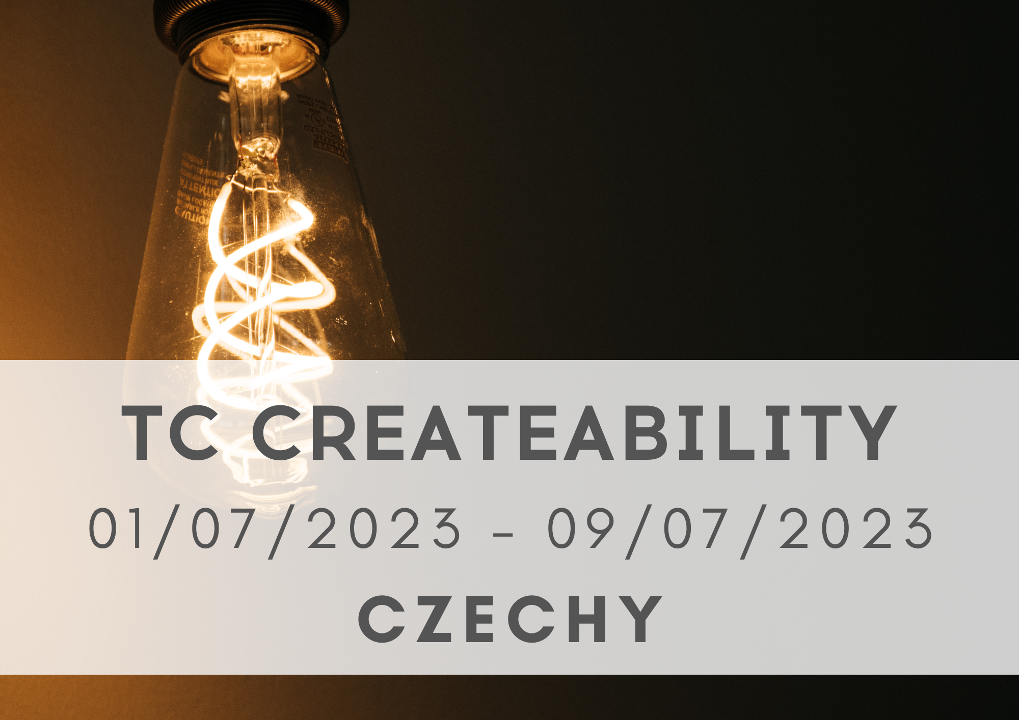 TC CreateAbility, 01/07-09/07/2023, Czechy