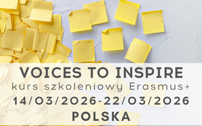 Kurs szkoleniowy Erasmus+ „Voices to inspire” w Polsce