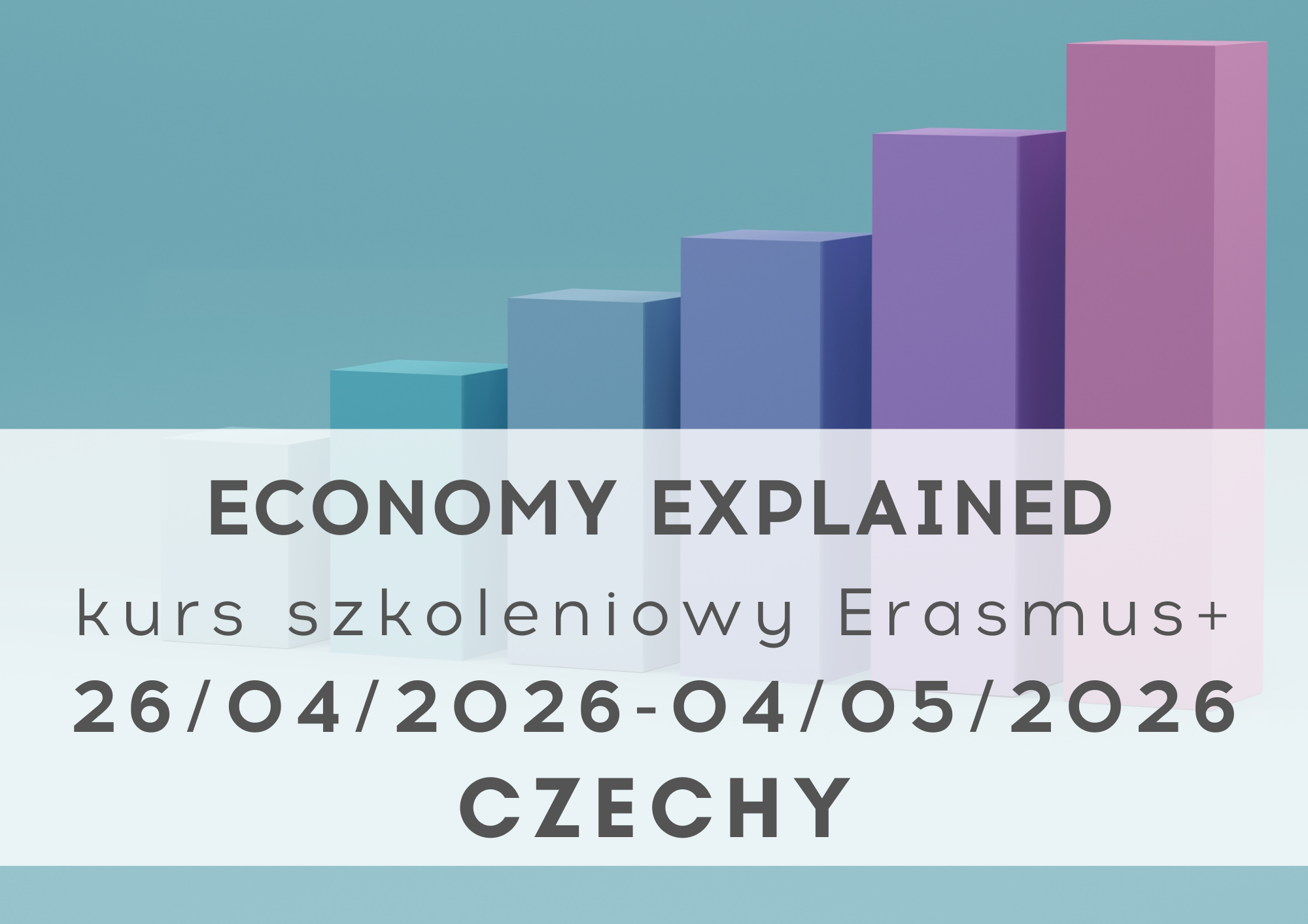 Kurs szkoleniowy Erasmus+ „Economy Explained” w Czechach